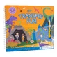 Книжка-розмальовка Transfer Fun Dino, 3 роки+, Floss & Rock