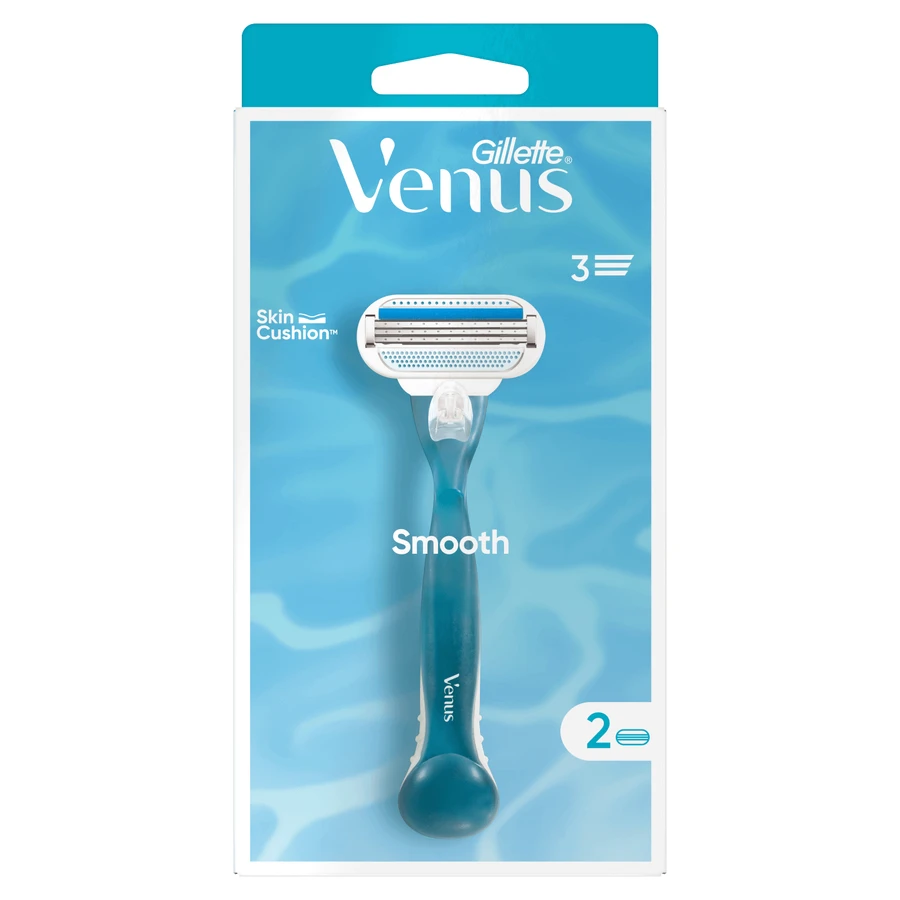 Gillette Venus, бритва с двумя сменными лезвиями: цены и характеристики