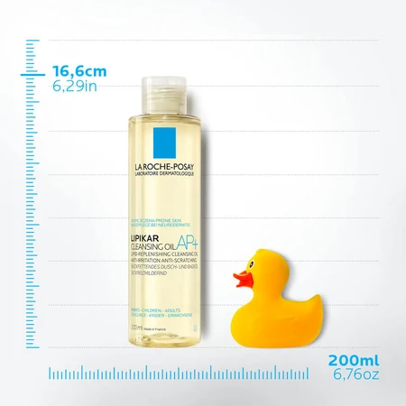 Олія ліпідовідновлююча La Roche-Posay Lipikar AP+ для ванн та душу очищувальна, 200 мл: ціни та характеристики