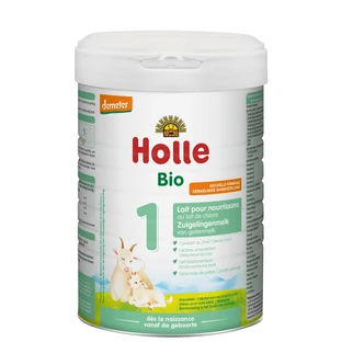 Holle Bio 1, детское молоко на основе козьего молока, с рождения, 800 г