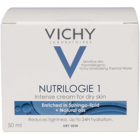 Vichy Nutrilogie дневной увлажняющий крем для сухой кожи 50 мл: цены и характеристики