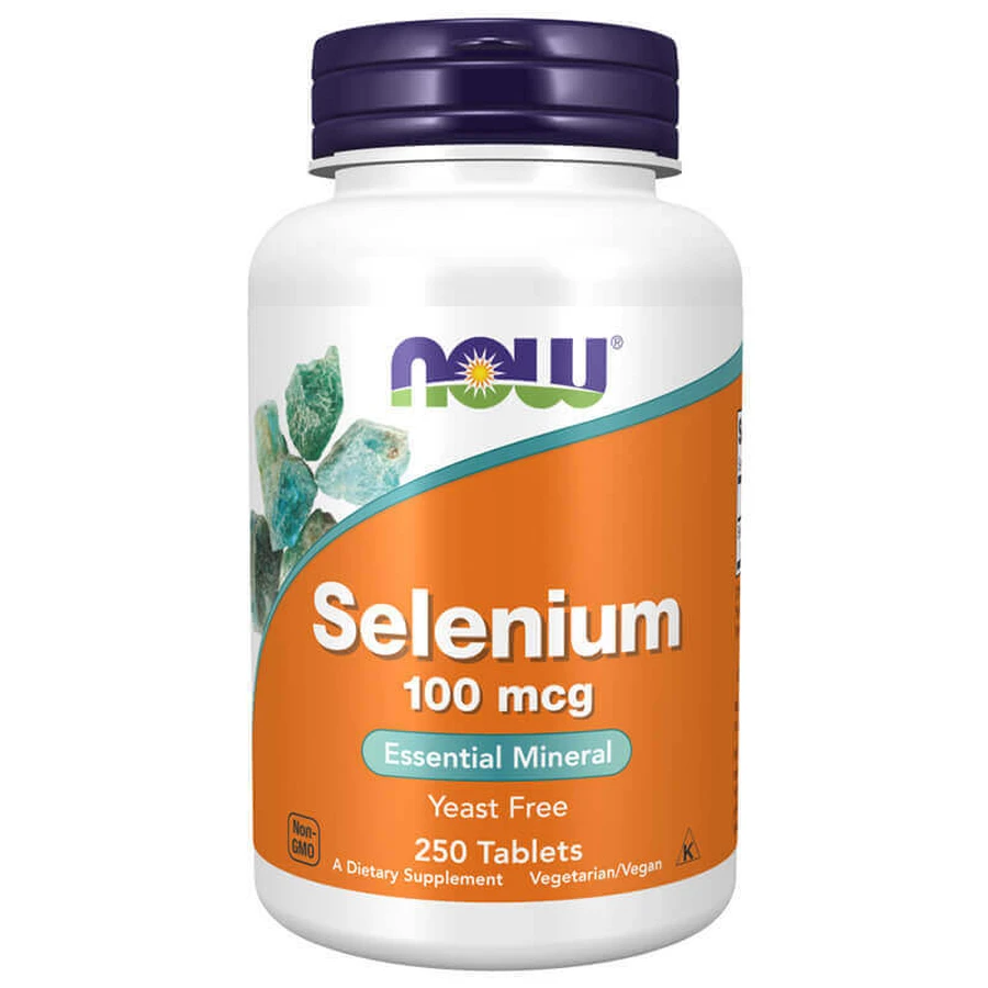 Now Foods Selenium, селен 100 мкг, 250 таблеток: ціни та характеристики