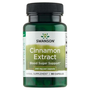 Swanson Экстракт корицы, корица, 90 капсул