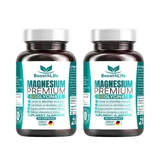 Магния Бисглицинат Премиум Boost4Life Magnesium Bisglycinate Premium, 2 шт. по 60 капсул