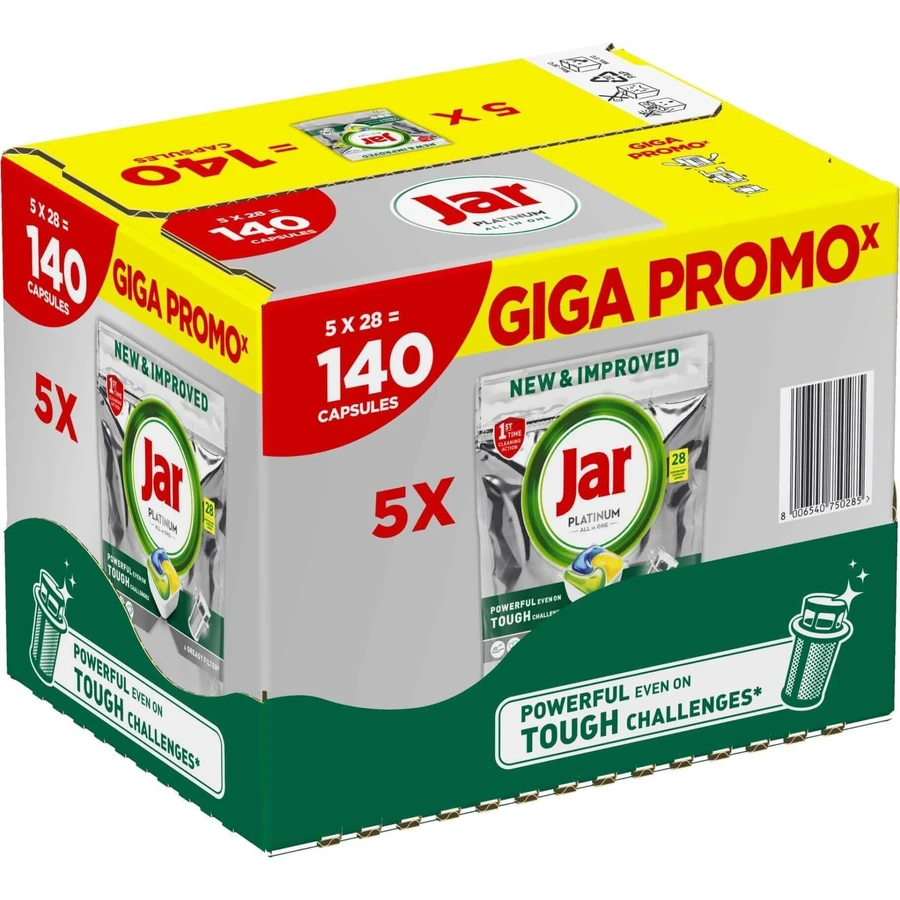 Баночні капсули Platinum Lemon 140 шт: ціни та характеристики
