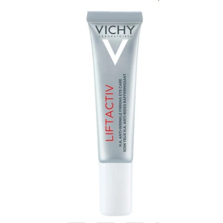 Крем навколо очей Vichy Liftactiv H.A. розгладжувальний з гіалуроновою кислотою для корекції зморшок та темних кіл, 15 мл: ціни та характеристики