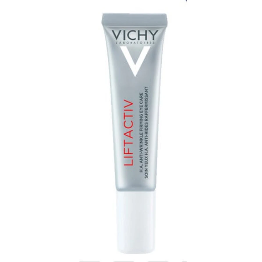 Крем навколо очей Vichy Liftactiv H.A. розгладжувальний з гіалуроновою кислотою для корекції зморшок та темних кіл, 15 мл: ціни та характеристики