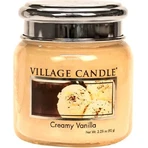 Village Candle Ароматична свічка у склі - Вершкова ваніль - Ванільне морозиво, середня 1×1 шт: ціни та характеристики