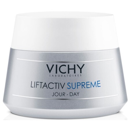 Крем для лица Vichy Liftactiv Supreme длительного действия: коррекция морщин и упругость кожи для нормальной и комбинированной кожи, 50 мл
