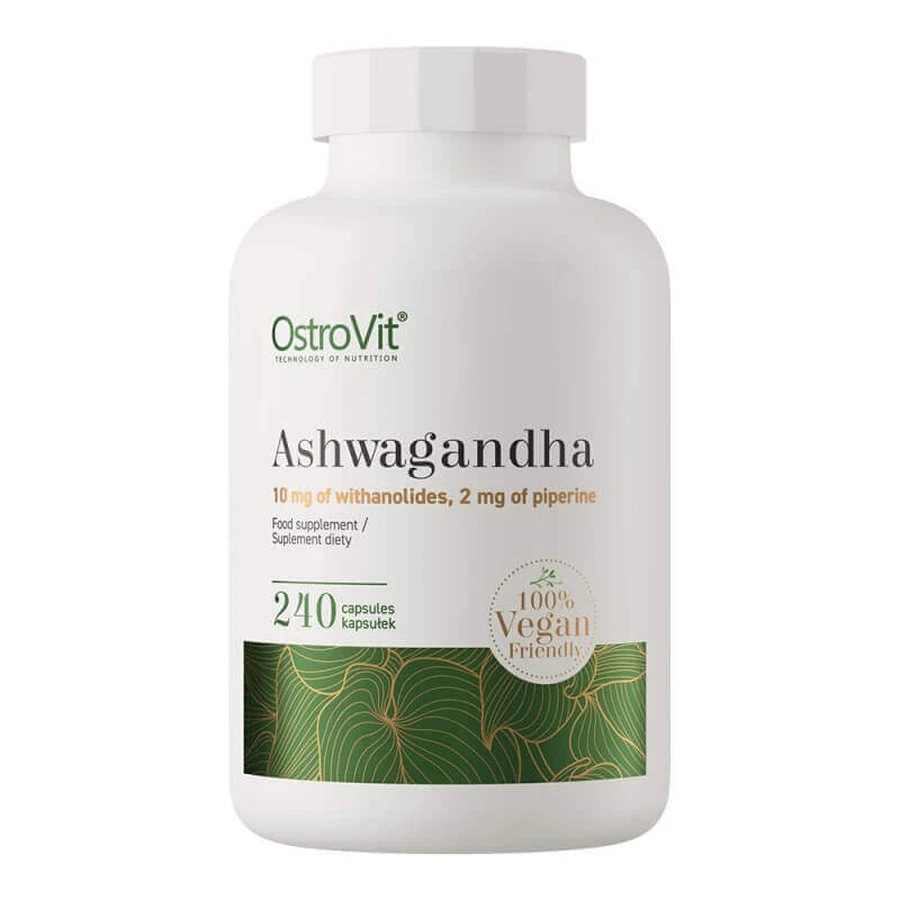 Ашваганда OstroVit Ashwagandha, 240 капсул: цены и характеристики
