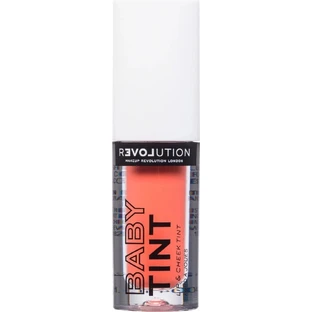 Revolution Relove, Тінт для губ і щік кораловий Baby Tint, 1×1,40 мл, рум'яна
