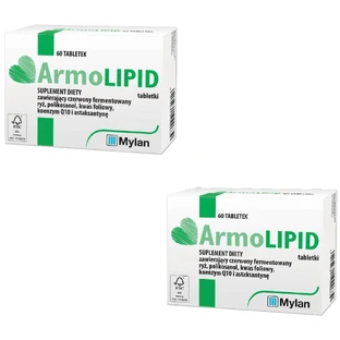 АрмоЛіпід Mylan ArmoLipid, 2 упаковки по 60 таблеток