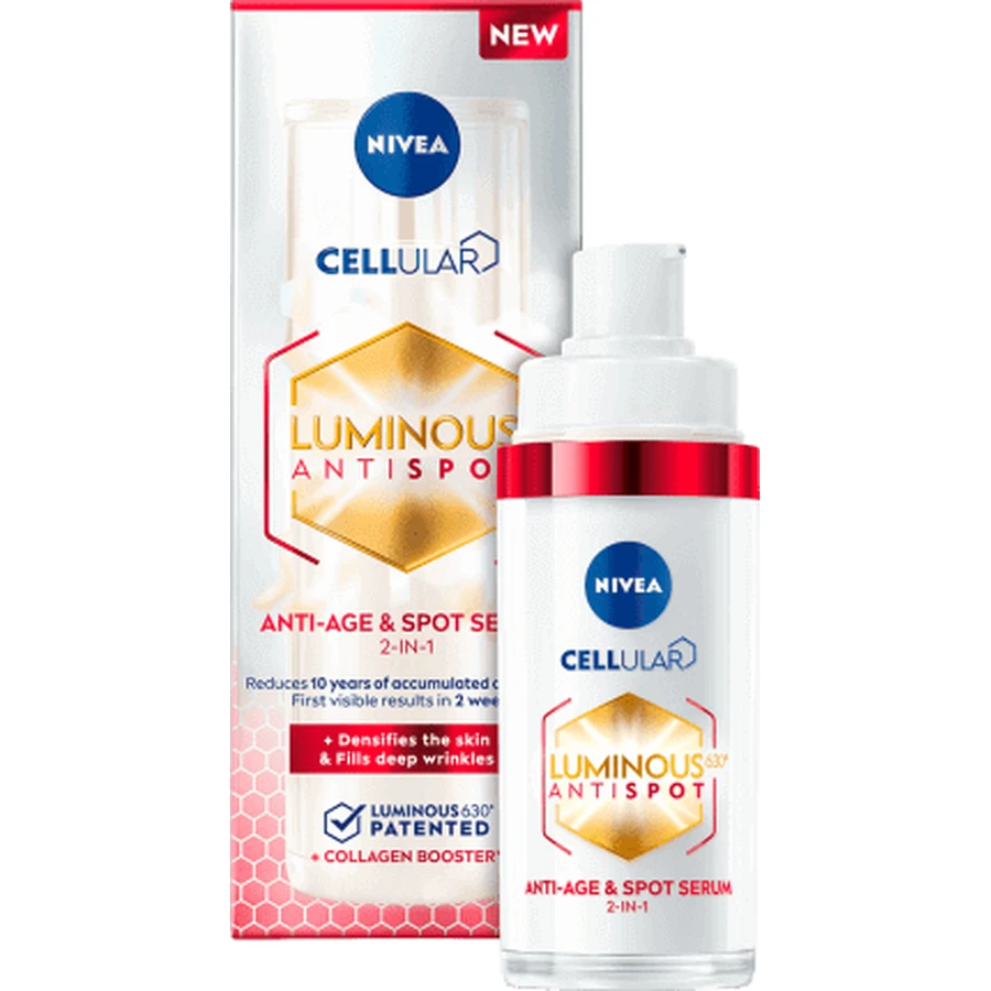 Nivea Сыворотка 2-в-1 против морщин и старения, 30 мл: цены и характеристики