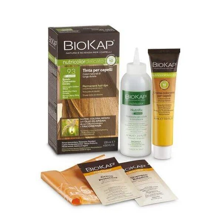 Nutricolor Delicato Rapid Nutricolor Delicato Rapid, Nuana Extra Light Golden Blond 9.3, 135 мл, Biokap: ціни та характеристики