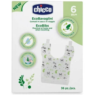 Chicco Одноразовые компостируемые нагрудники 36 шт.