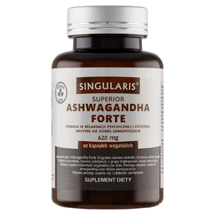 Singularis Superior Ashwagandha Forte 620 мг, 60 веганских капсул