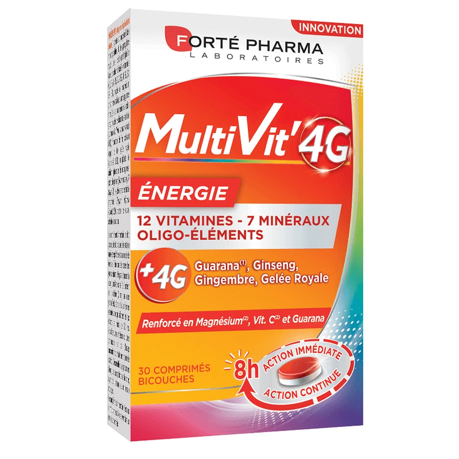 МультиВит 4G энергия, 30 таблеток, Forte Pharma: цены и характеристики