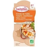 Babybio menu картофель с томатным пюре, ампиньонами и телятиной 2 x 200 г
