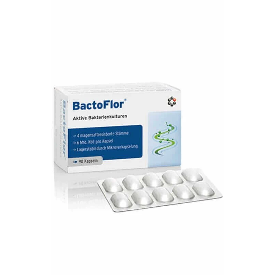 Пробіотик BactoFlor 90 капс INTERCELL Pharma Пробіотик: ціни та характеристики