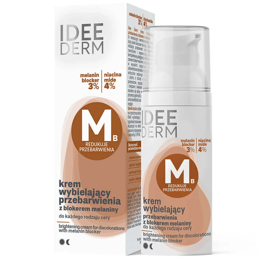 Idee Derm, отбеливающий крем от пятен с блокатором меланина, 50 мл: цены и характеристики