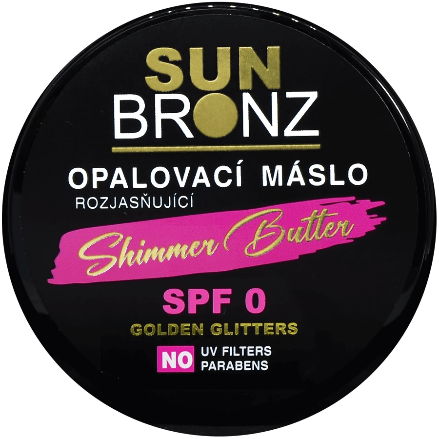 Сонцезахисний крем для тіла Vivaco Sun Bronz з блискітками SPF0, 100 мл: ціни та характеристики