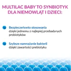 Мультилак Бебі Синбіотик краплі для дітей від 2 місяців, 2 х 5 мл: ціни та характеристики