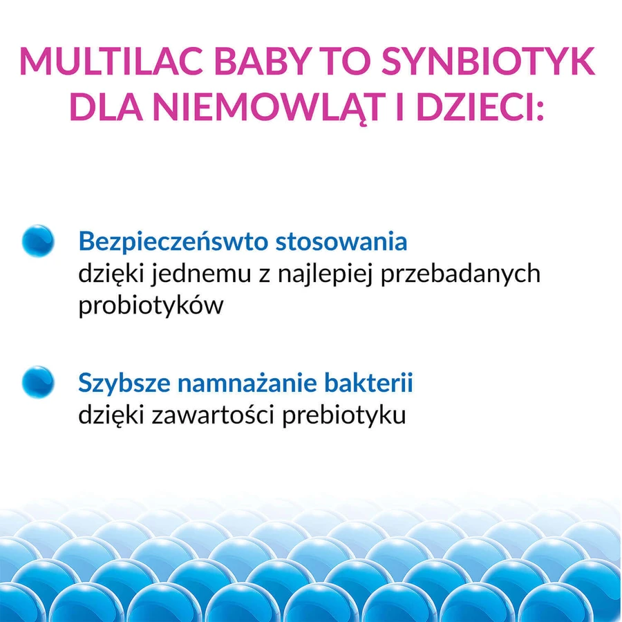 Мультилак Бебі Синбіотик краплі для дітей від 2 місяців, 2 х 5 мл: ціни та характеристики