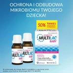 Мультилак Бебі Синбіотик краплі для дітей від 2 місяців, 2 х 5 мл: ціни та характеристики