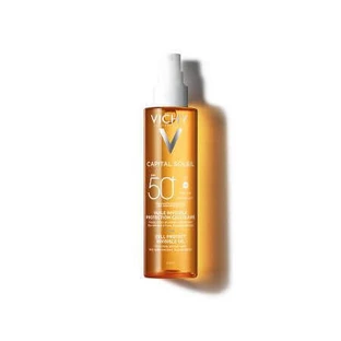 Невидимое масло SPF50+ Cell Protect Capital Soleil, 200 мл, Vichy