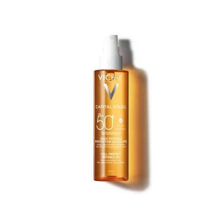 Невидимое масло SPF50+ Cell Protect Capital Soleil, 200 мл, Vichy: цены и характеристики