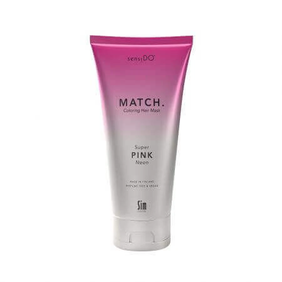 Маска для волос Sensido Match Super Pink Neon, окрашивающая, 200 мл: цены и характеристики