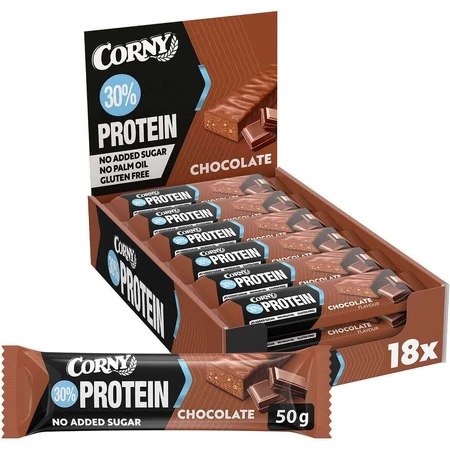 Corny Protein 30% протеїновий гарбузовий молочний шоколад 50 г: ціни та характеристики