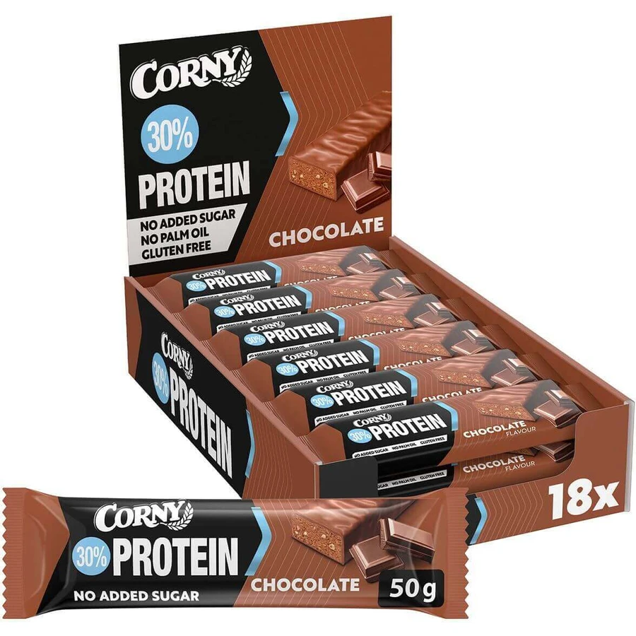 Corny Protein 30% протеїновий гарбузовий молочний шоколад 50 г: ціни та характеристики