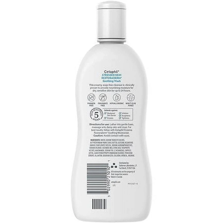 Средство для умывания лица Cetaphil Restoraderm Soothing Wash успокаивающее, 296 мл: цены и характеристики