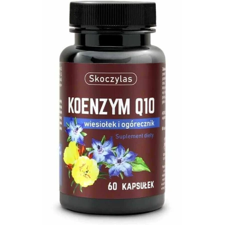 Skoczylas Коэнзим Q10, примула вечерняя и бурачник 60 капсул: цены и характеристики