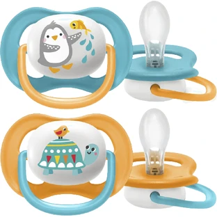 Philips Avent Ultra air пустышка для животных 6-18м мальчик 2 шт