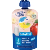 Яблочно-банановая каша Babylove с овсом и молоком, для детей с 1 года, 100 г