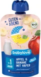 Яблочно-банановая каша Babylove с овсом и молоком, для детей с 1 года, 100 г
