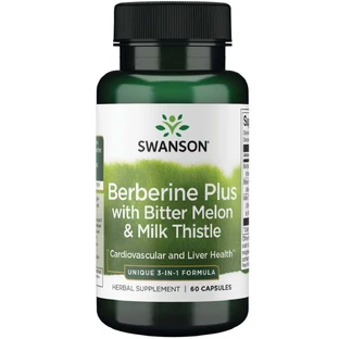 Swanson Berberine Plus, 60 капсул