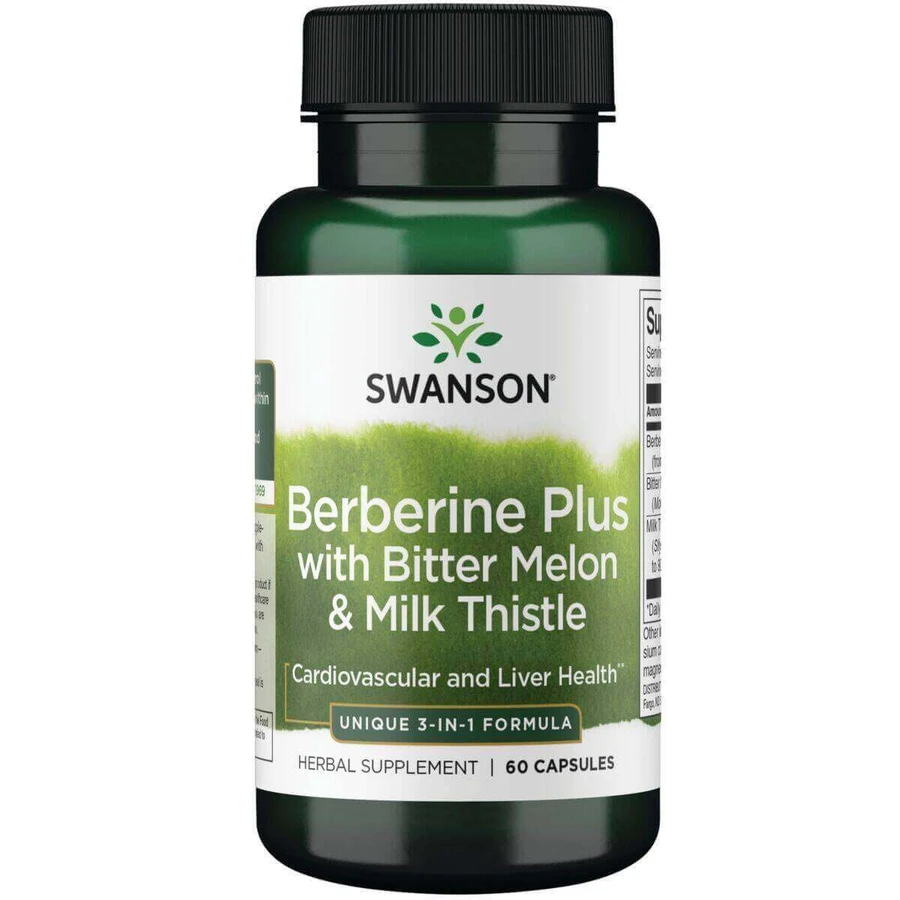 Swanson Berberine Plus, 60 капсул: цены и характеристики