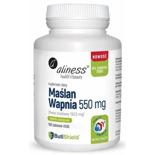 Малат кальция 550 мг (без натрия) 100 матричных таблеток Aliness