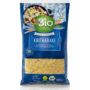 DmBio Греческие макароны Критхараки, ЭКО, 500 г