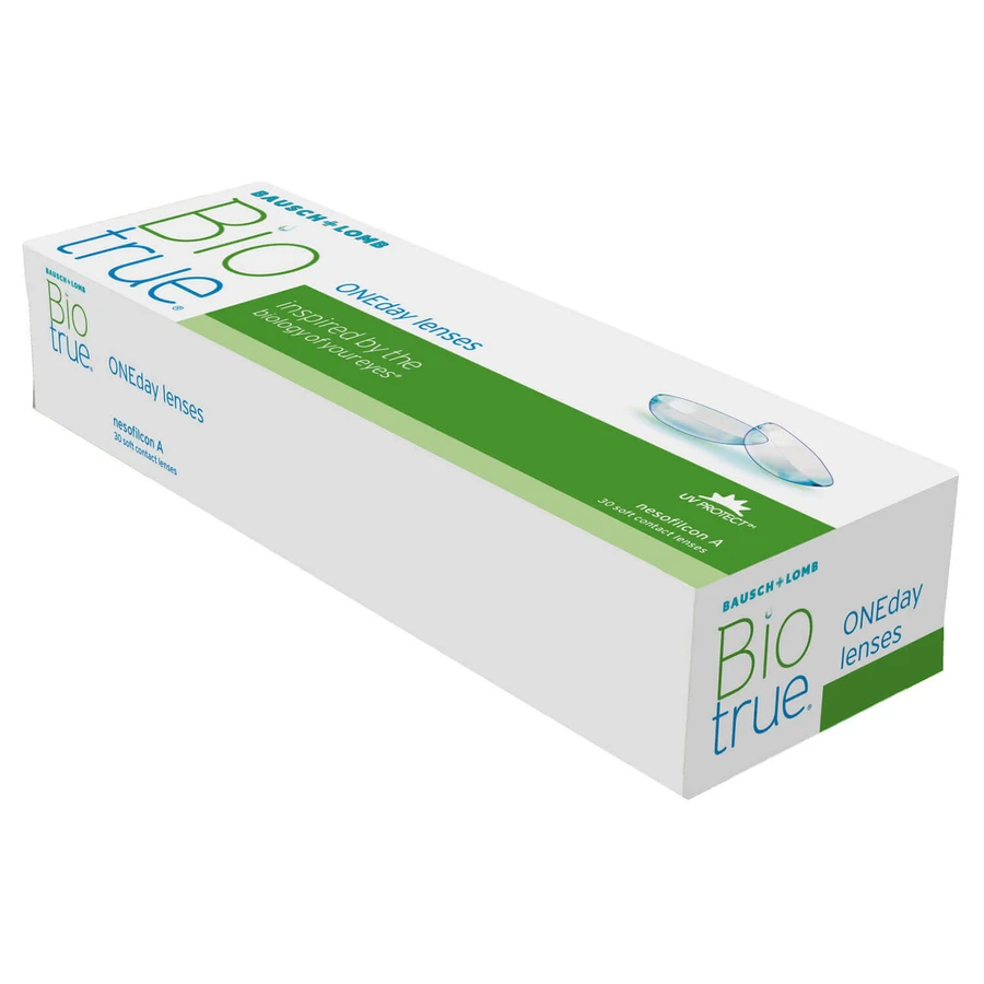 Biotrue ONEday, контактні лінзи, одноденні, сферичні, - 3.00, 30 шт.: ціни та характеристики