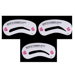 Набор для умывания бровей Makeup Eyebrow Brow Wash Set, Magical, 3 штуки