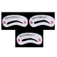 Набор для умывания бровей Makeup Eyebrow Brow Wash Set, Magical, 3 штуки