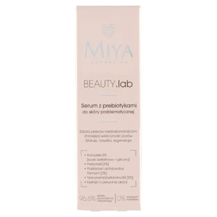 Miya Cosmetics BEAUTY Lab Сыворотка с пребиотиками для проблемной кожи, 30 мл