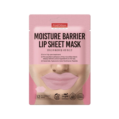 Увлажняющая маска для губ, 12 штук / 15 г, Purederm: цены и характеристики