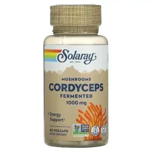 Кордицепс, 60 капсул, Solaray