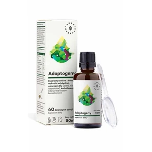 Адаптогени - екстракти бакопи, врокути, ашвагандхи та ладану (50 мл) Aura Herbals
