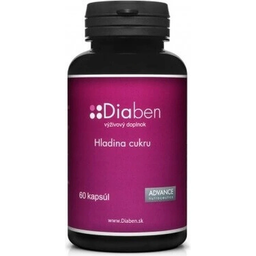 Diaben 60 cps - рівень цукру 1×60 cps, дієтична добавка: ціни та характеристики